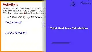 Building Services Lectures: Demystifying Heat Loss Calculation for Efficient Building Design