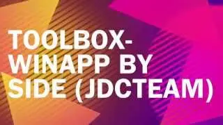 ToolBox WinApp by side (JDCTeam)