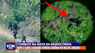 Bope e Core protagonizaram intenso tiroteio na mata durante Megaopera&ccedil;&atilde;o  no RJ| ASSISTAM!