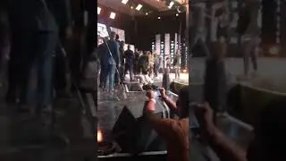 Stonebwoy pull gun on VGMA20 stage
