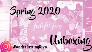 FABFITFUN || SPRING 2020 || UNBOXING || SUBSCRIPTION BOX  📬📦📔