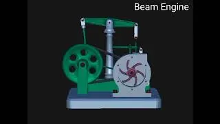 Beam 💥 engine 3D Animation | What is beam engine | beam engine Animation | #beamengine  #Uxone
