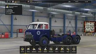 American Truck Simulator. МАЗ 500 в КАНАДЕ.