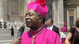 Lubumbashi. Palliun de Monseigneur Jean Pierre Tafunga