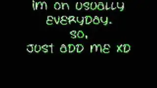 my ps3 gamertag ; [add me!]