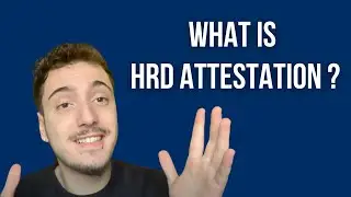 What is HRD attestation?