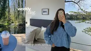 WEEKLY VLOG | i&rsquo;m backk... hampstead heath, spring days & sweet peas