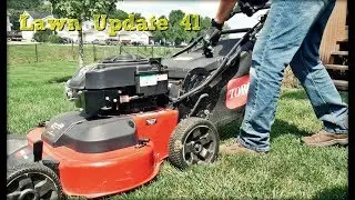 Lawn Update 41 - Lawn Care Frustrations, Fungus Issues, Mowing and Tall Fescue Kill Update
