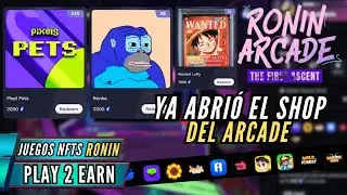 Ya podemos usar el Shop del Ronin Arcade
