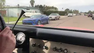 Driving 1971 Ford Bronco 302 V8 Manual 3-Speed (Three on the tree)  First Generation IMG 9314