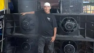 Proses finishing box speaker TH-Nmax 18inch Ashley dan RCF #boxnmax #boxspeaker #ashley #rcf 