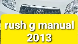TOYOTA RUSH  G TRD MANUAL 2013  SIAP PAKAI. |hubungi no 081770862323