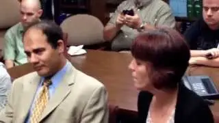 Part of a graduation at the Louisiana Center for the blind