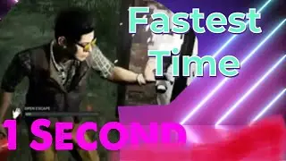 1 Second Fastest Time To Open An Exit Gate 100% | Dead By Daylight