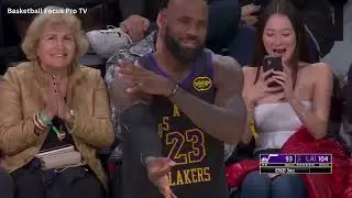 LeBron James Begins His 23rd NBA Season With A Double-Double!