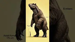 Meet the Giant Sloth That Ate Meat #facts #prehistoric #megatherium