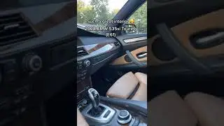 2008 BMW 535xi touring interior (E61)