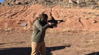 Hk53 post sample machine gun