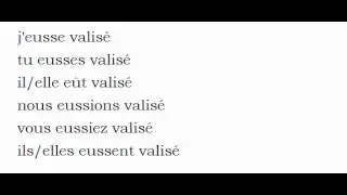 الفعل الفرنسية = Valiser