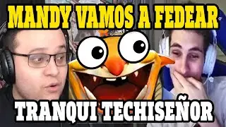 TECHISOR JUNTO A MANDY EN RANK 8 | INVOKER LE QUITA MID SE PONE RAGE  