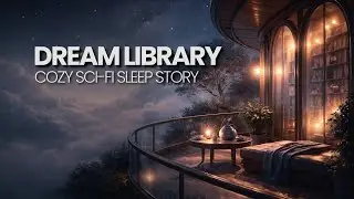 The Cloud Library That Catalogs Dreams | 45-Min Cozy Sci-Fi Sleep Story