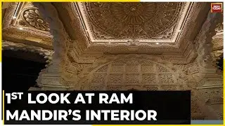 Exclusive Images Of Ram Mandir's Interior: Intricate Carvings & Grand Manual Of Ram Mandir