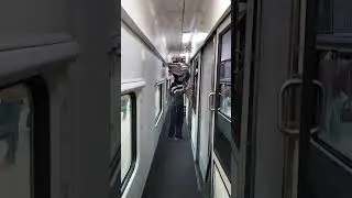 inside first ac of tejas rajdhani
