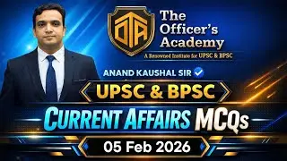 05 Feb. 2026 Current Affairs | Daily Current Affairs with MCQs | Bihar Budget 2026 #bpsc