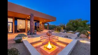 Modern Home on Prime Troon North Golf Course Lot