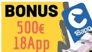 Bonus Cultura 18app / Bonus 500&euro; In Italy