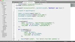 PHP Authentication Update User Profile 30