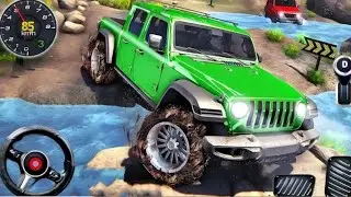 Realistic Jeep Driving Experience! 🚗💨  #offroadadventure #offroading