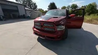 2017 Ram 1500 Sport Copperhead Orange Part Out Test Video SHDG351