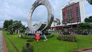 4K ~ Walking Around at Taman Nol Kilometer Semarang