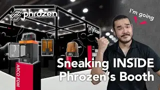 Crashing the Phrozen Booth at Taiwan's Biggest 3D Printing Expo