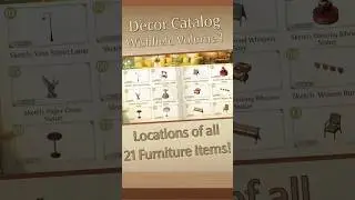 Infinity Nikki || Decor Catalog Guide - Wishfield Volume 1