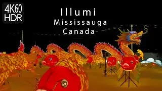 💫 Epic Illumi Mississauga Light Show 4K HDR