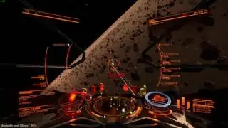Federal Dropship 5x multicanon vs shields down anaconda