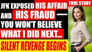 JFK Exposed His Affair and His Fraud &ndash; You Won&rsquo;t Believe What I Did Next&hellip;