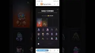 5th July PixelTap by Pixelverse Daily Combo Card for Today#pixeltab#pixelverse #cryptocurrency#daily