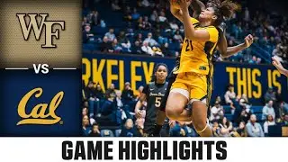 Wake Forest vs. Cal Game Highlights | 2025-26 ACC Women's Basketball