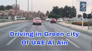 Driving in Al Ain City