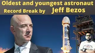 Blue Origin break records for oldest and youngest astronaut | New Shepard | #infokhoj #youtubeshorts