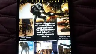 star wars battlefront (2004) ps2 box cover review 