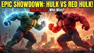 HULK vs RED HULK | Final Battle | Full Action Movie (4K)
