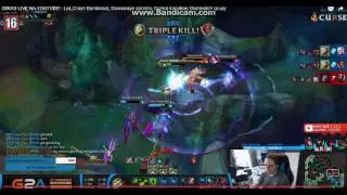 DisStream  robi quadra killa mastererem na live + rage