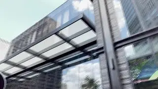 Chicago Scene at Willis Tower Skydeck