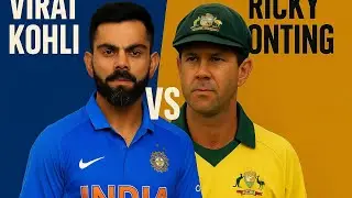  Virat Kohli 🇮🇳vs Ricky Ponting🇦🇺 | Two Legends, Two Eras | Full Stats Comparison
