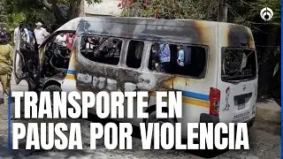 Terror en Chilpancingo: queman combi con pasajeras dentro; alcalde pide ayuda a Sheinbaum