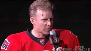 Daniel Alfredsson Retirement Ceremony in Ottawa   Full  12/4 2014